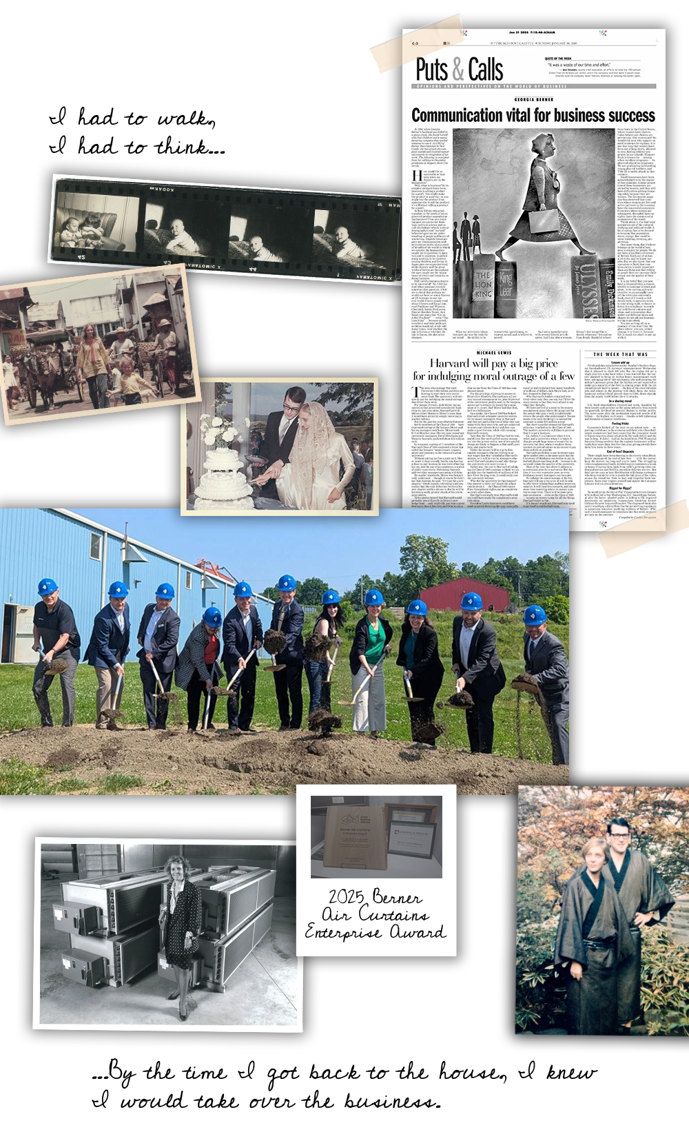collage of georgia growing up